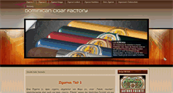 Desktop Screenshot of dominican-cigar-factory.com